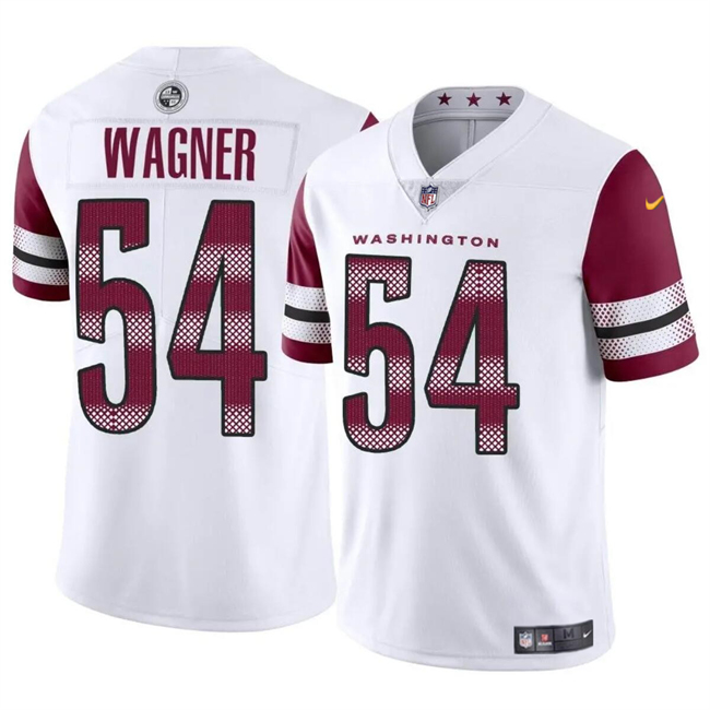 Youth Washington Commanders #54 Bobby Wagner White Vapor Limited Football Stitched Jersey